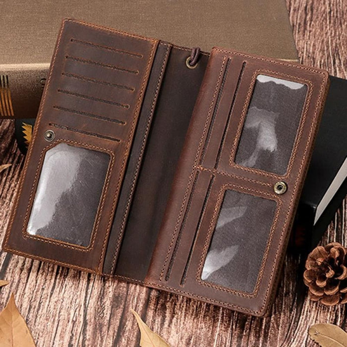 Rfid Leather Wallet For Men