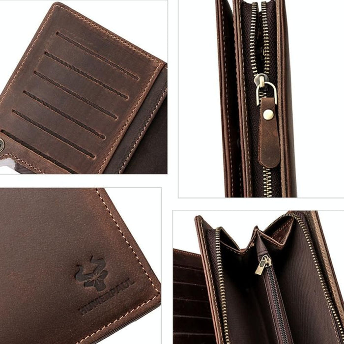 Rfid Leather Wallet For Men