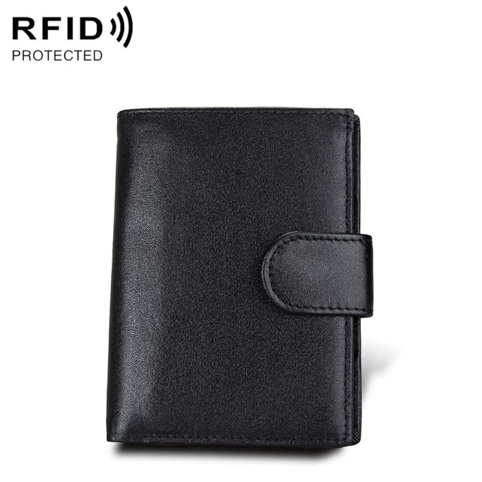 Rfid Leather Wallet And Passport Holder For Men