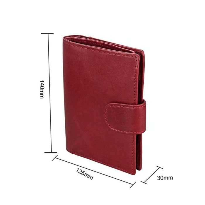 Rfid Leather Wallet And Passport Holder For Men