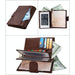 Rfid Leather Wallet And Passport Holder For Men