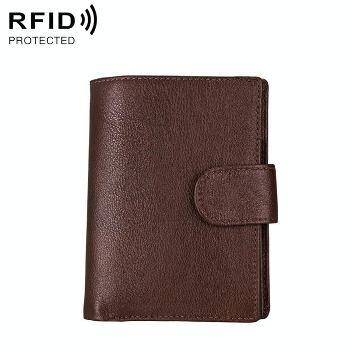 Rfid Leather Wallet And Passport Holder For Men