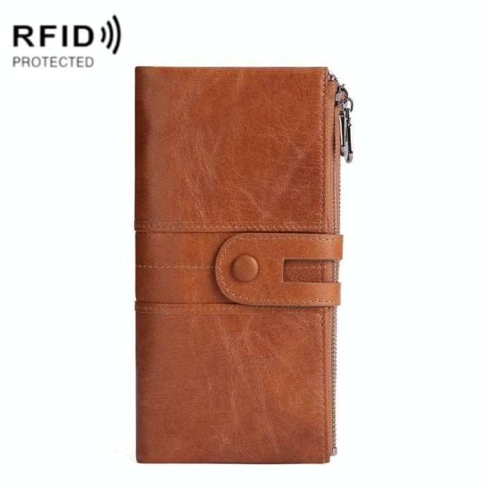 Rfid Leather Wallet For Women