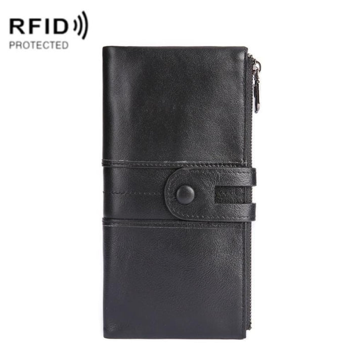 Rfid Leather Wallet For Women