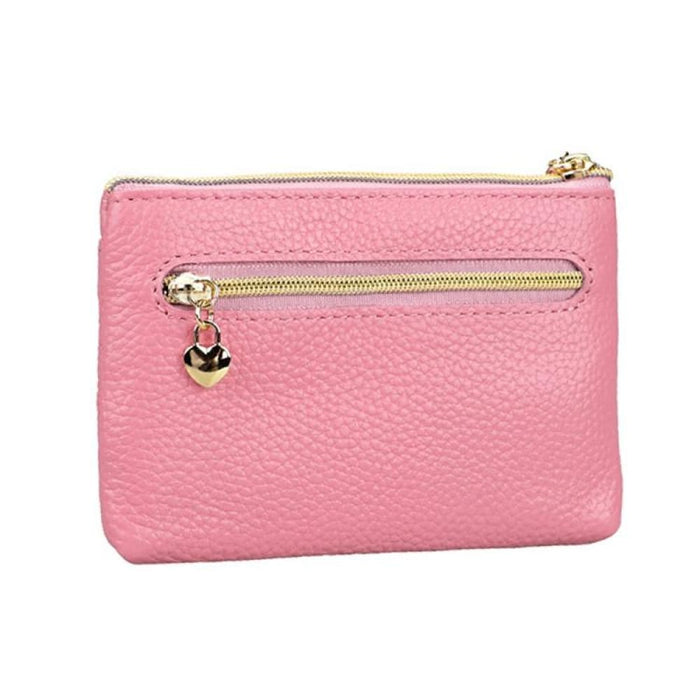 Rfid Litchi Texture Hand Wallet And Spacious