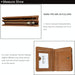 Rfid Mens Genuine Leather Wallet With Antimagnetic