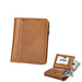 Rfid Mens Genuine Leather Wallet With Antimagnetic