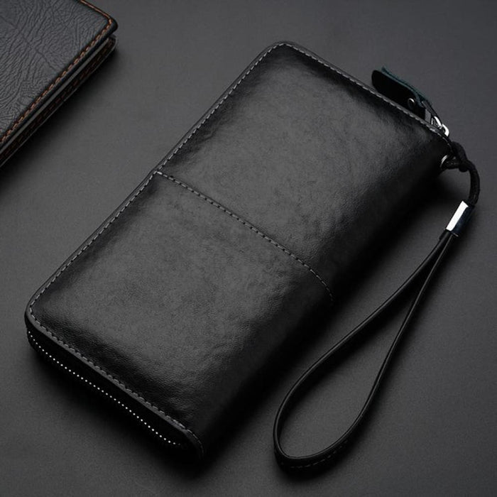Rfid Mens Leather Multifunction Wallet