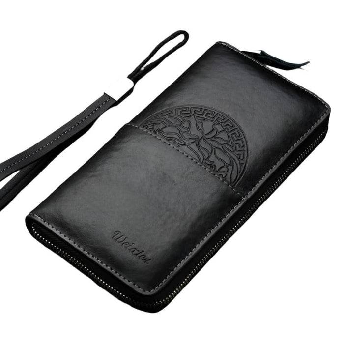 Rfid Mens Leather Multifunction Wallet