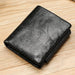 Rfid Oil Wax Leather Wallet Multi Functional