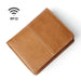 Rfid Oilskin Leather Change Purse