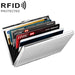 Rfid Protected Aluminum Business Card Holder
