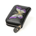 Rfid Protected Butterfly Pattern Leather Wallet