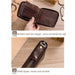 Rfid Protected Cowhide Card Holder With Zipper