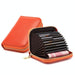 Rfid Protected Cowhide Wallet With Zipper