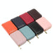 Rfid Protected Cowhide Wallet With Zipper