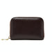 Rfid Protected Cowhide Wallet With Zipper