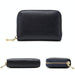 Rfid Protected Cowhide Wallet With Zipper