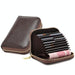Rfid Protected Cowhide Wallet With Zipper