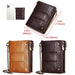 Rfid Protected Double Zip Mens Coin Purse