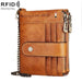 Rfid Protected Leather Wallet For Men