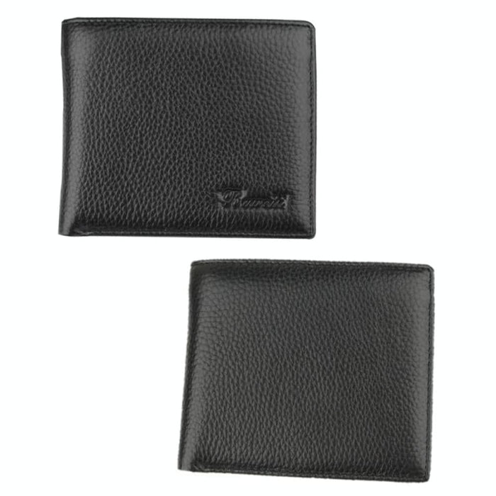 Rfid Protected Mens Leather Coin Wallet