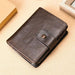 Rfid Protected Multi Functional Leather Wallet