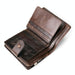 Rfid Protected Multi Functional Leather Wallet