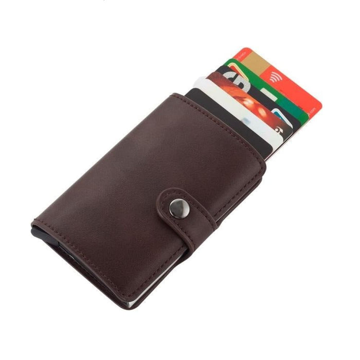 Rfid Pu Leather Card Holder Wallet