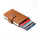 Rfid Pu Leather Card Holder Wallet
