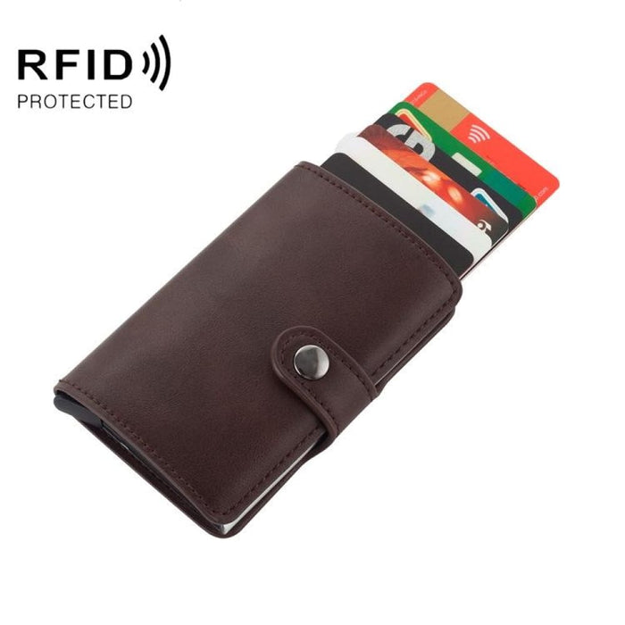 Rfid Pu Leather Card Holder Wallet