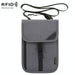 Rfid Travel Passport Bag With Neck Strap