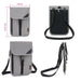 Rfid Travel Passport Bag With Neck Strap