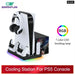 Rgb Cooling Station for Ps5 with Dual Controllers
