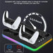 Rgb Cooling Station for Ps5 with Dual Controllers