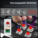 Rgb Usb 60 Mini Mechanical Gaming Keyboard Red Switch 68