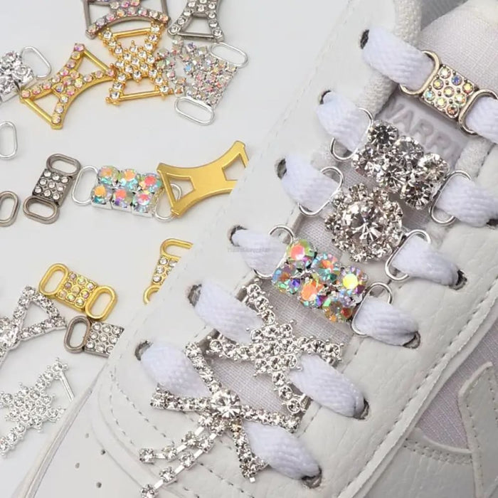 Rhinestone Af1 Shoe Charms Colourful Diamond Sneaker