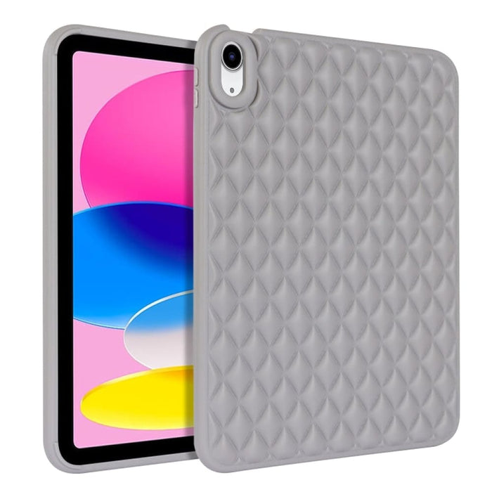 Rhombic Tpu Tablet Case For Ipad 10th Gen 10.9 2022
