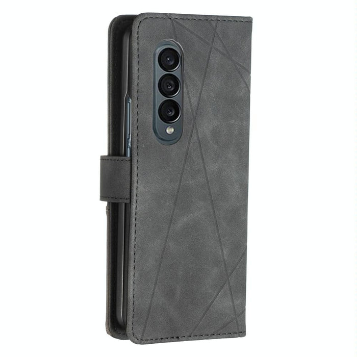 Rhombus Texture Magnetic Phone Case For Samsung Galaxy z