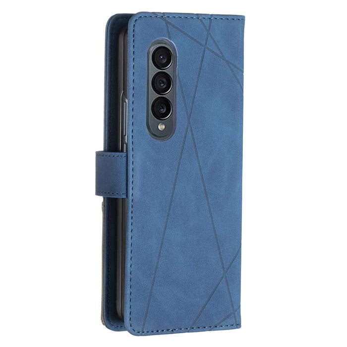 Rhombus Texture Magnetic Phone Case For Samsung Galaxy z