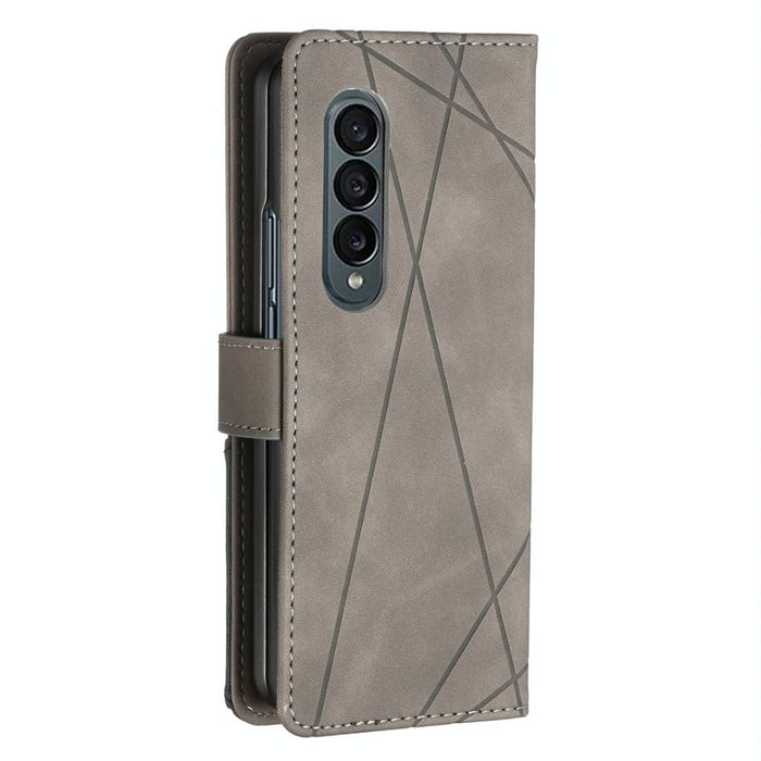 Rhombus Texture Magnetic Phone Case For Samsung Galaxy z