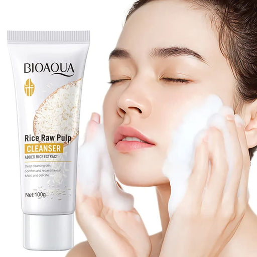 Rice Raw Pulp Moisturizing Skin Brightening Rejuvenation