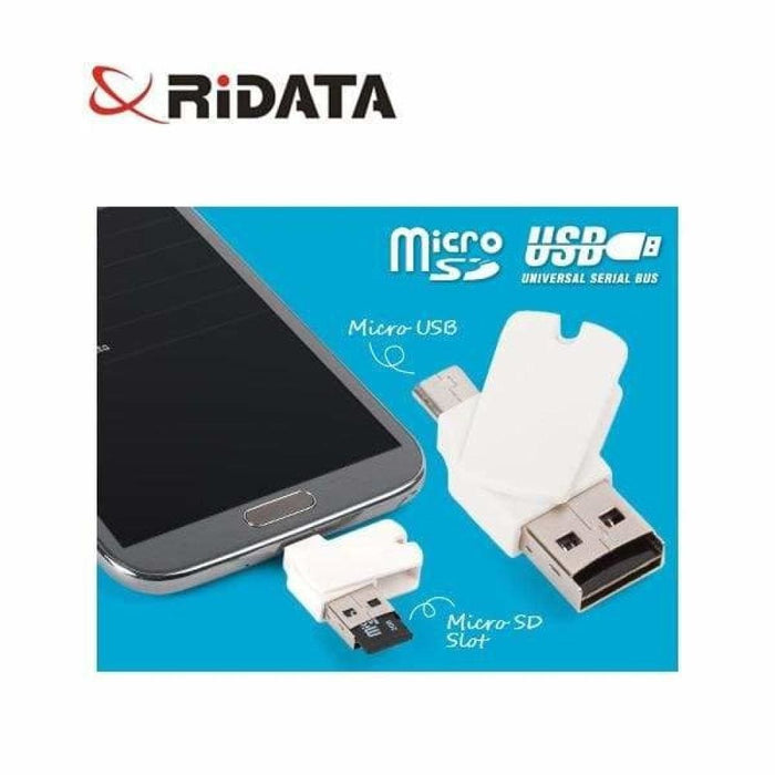 Ridata Otg Mobile Phone Microsd Card Reader Tablet Pc