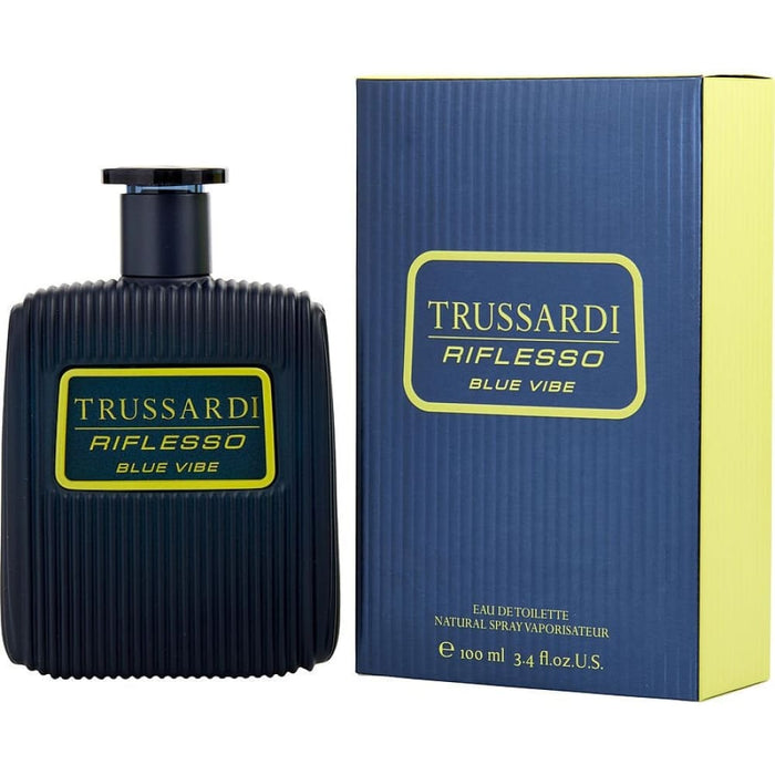 Riflesso Blue Vibe Edt Spray by Trussardi for Men-100 Ml