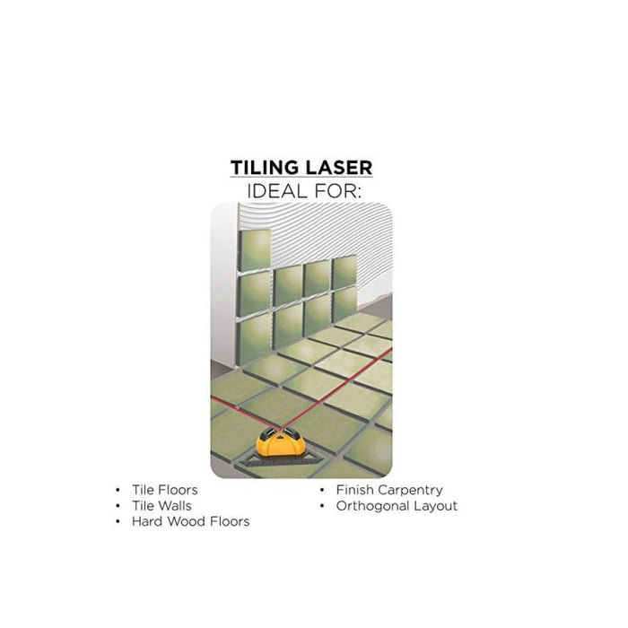 Right Angle 90 Degree Laser Level Cross Line Tiling