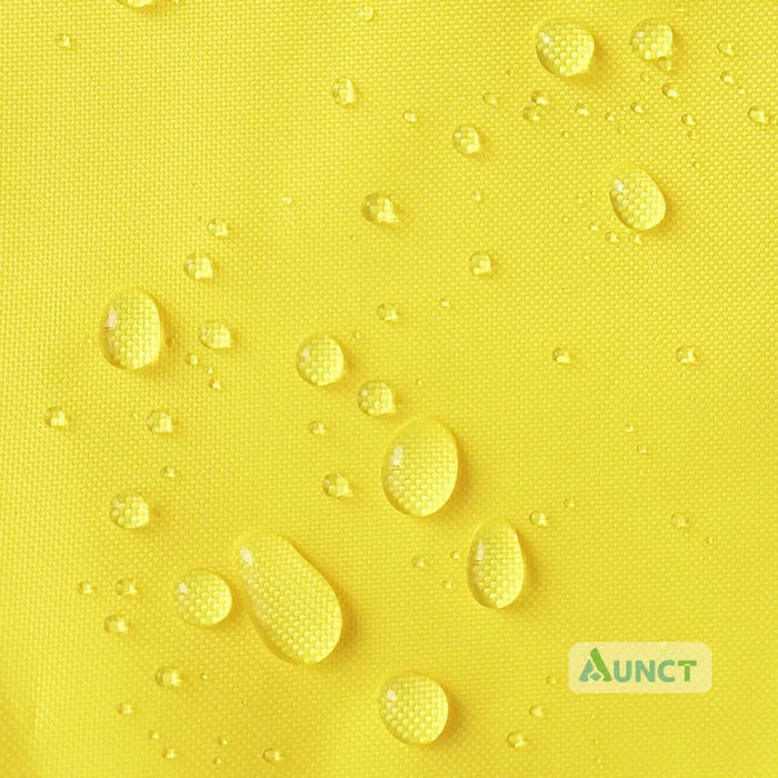 Right Triangle 300d Oxford Yellow Sun Sail Pool Cover