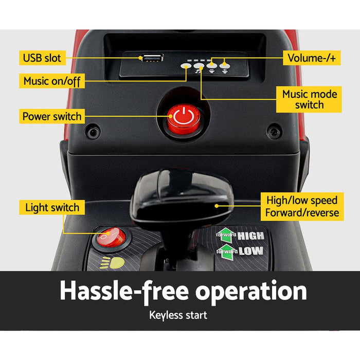 Rigo Ride on Car Tractor Toy Kids Electric Cars 12v Battery