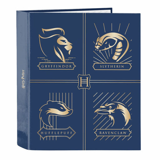 Ring Binder Harry Potter Magical Brown Navy Blue A4 (27 x