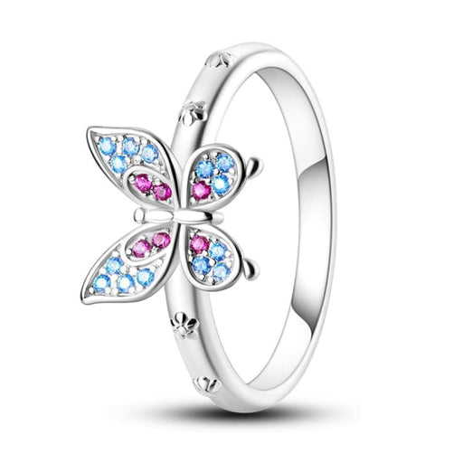 Rings For Women 925 Sterling Silver Fashion Colourful