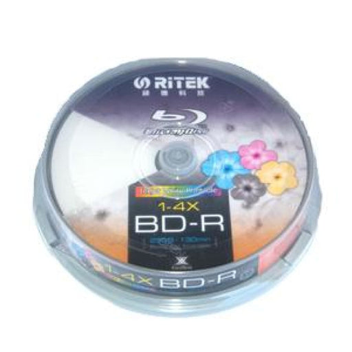 Ritek Blu - ray Bd - r 2x 25gb 130min White Top Printable